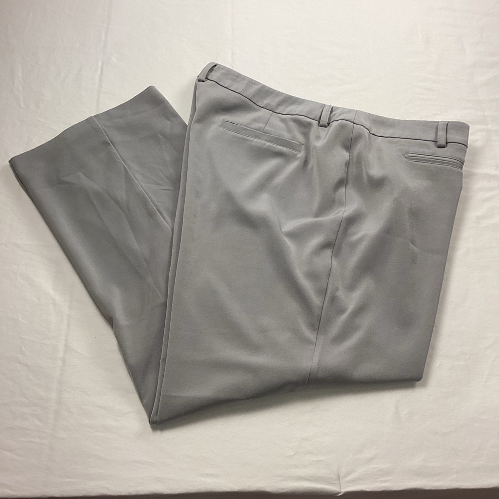 Chicos Gray Dress Pants Sz 3 - Picture 2 of 10